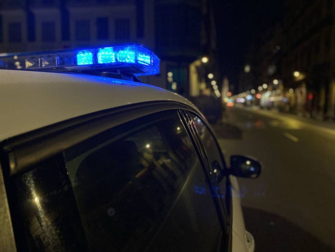 Foto de archivo de un coche policial