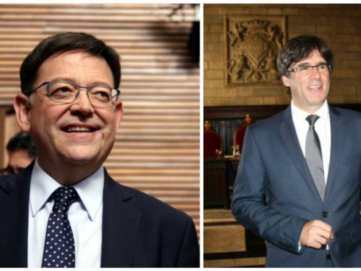 Ximo Puig se reúne por primera vez con Puigdemont