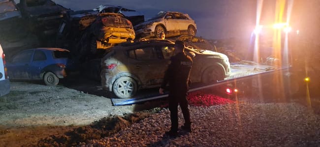 Policía local de Jaca en Catarroja