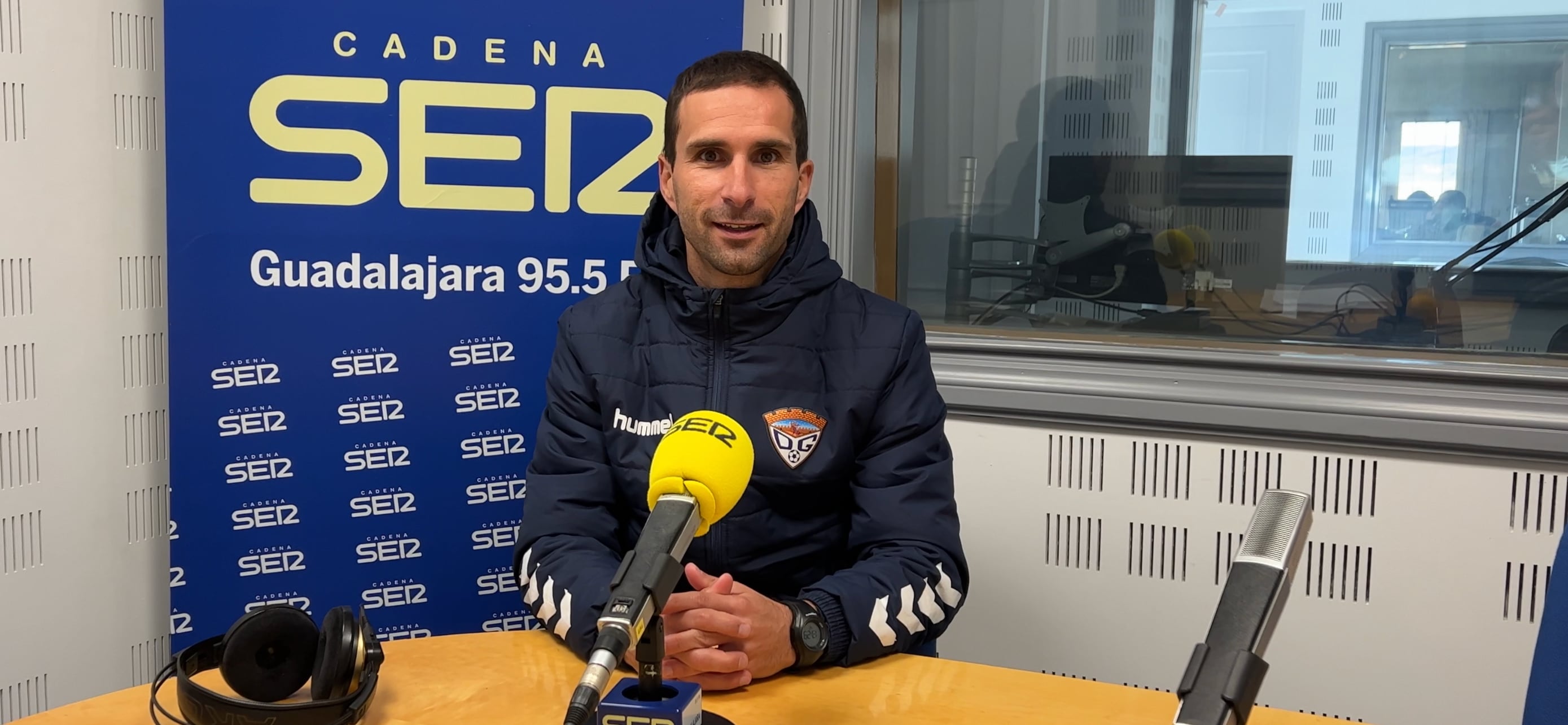 Gonzalo Ónega, entrenador del CD Guadalajara