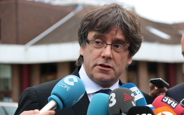 Imagen de archivo del expresidente de la Generalitat, Carles Puigdemont