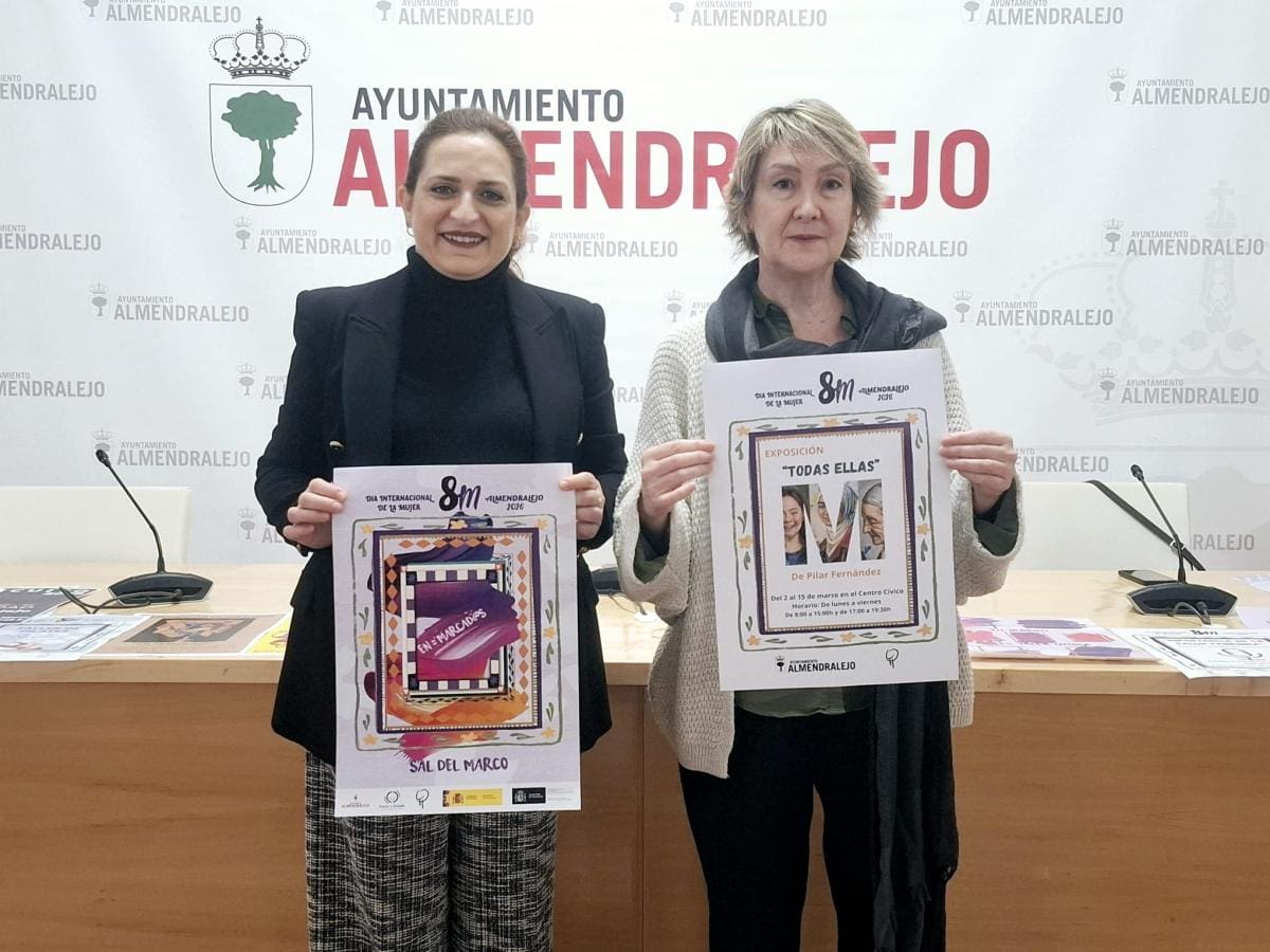 Almendralejo conmemora el mes de la mujer con la campaña "En=marcad@s: Sal del marco"