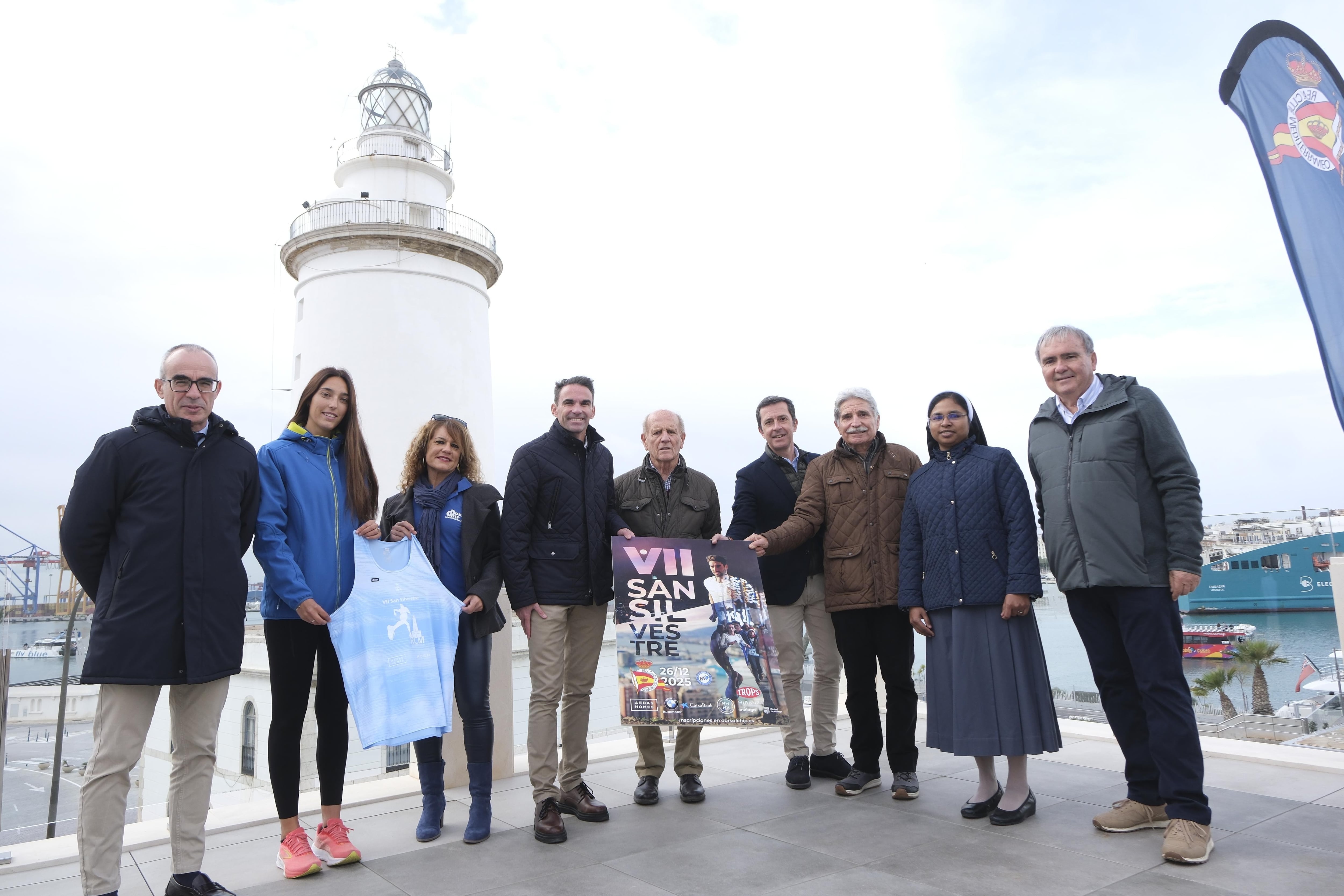 Presentación de la San Silvestre Solidaria del Real Club Mediterráneo