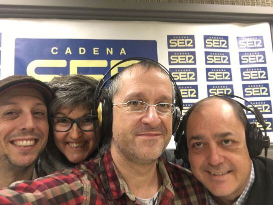 Benjamin Miguel, Neus Ceballos, Manuel Barroso i Ferran Figuerola