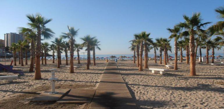 Imagen de la playa de Oropesa del Mar