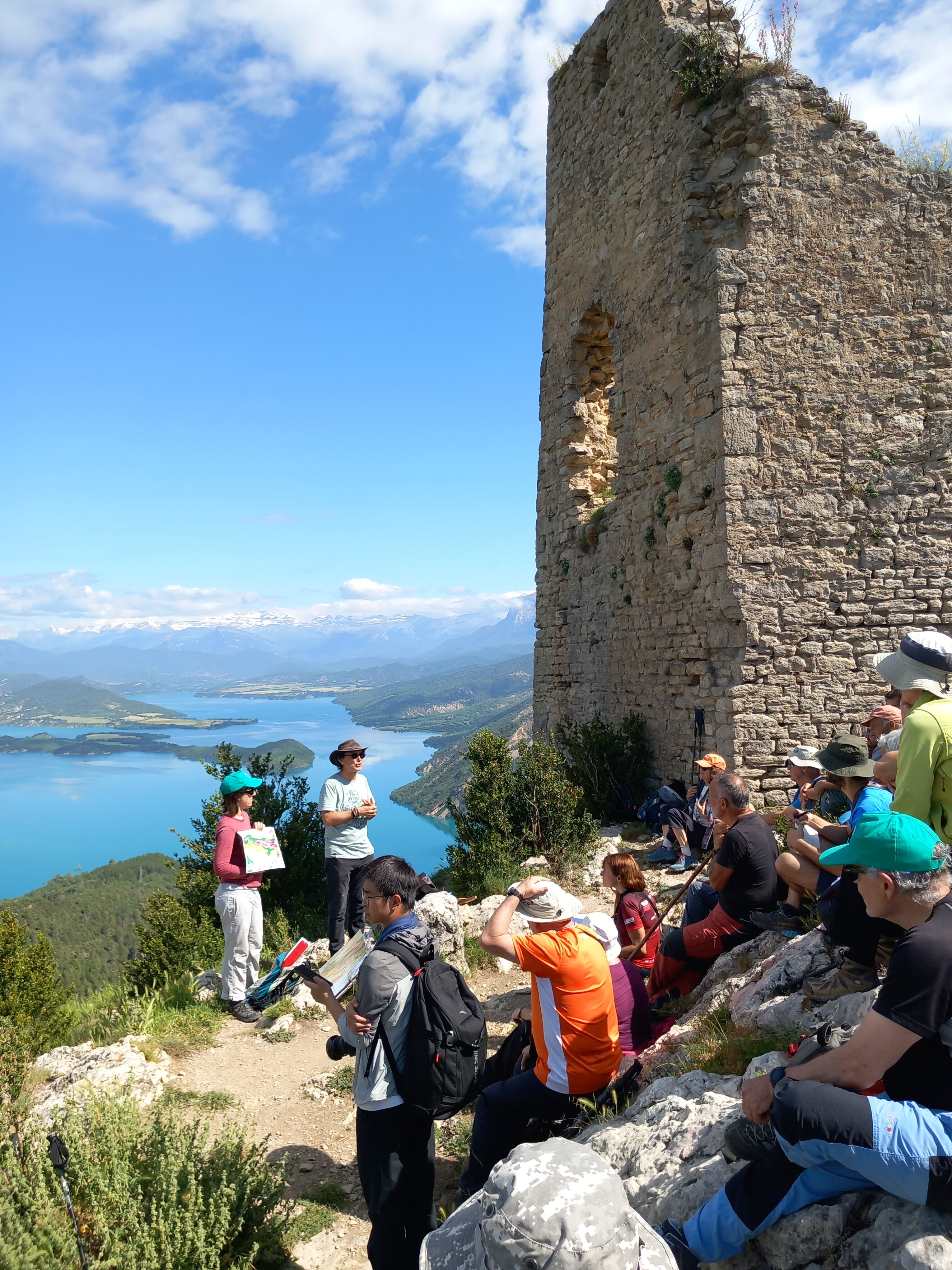 Salida geológica a Samitier. Foto: Comarca de Sobrarbe