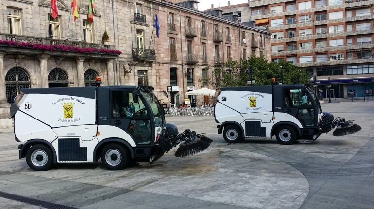 Las dos nuevas adquisiciones para el servicio de limpieza viaria