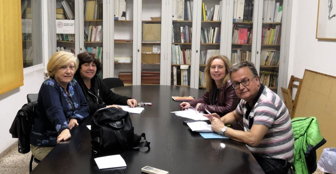 Reunión de este miércoles entre Podem y Esquerra Unida.