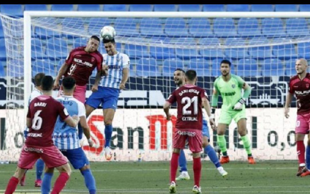 Málaga y Albacete han empatado en La Rosaleda