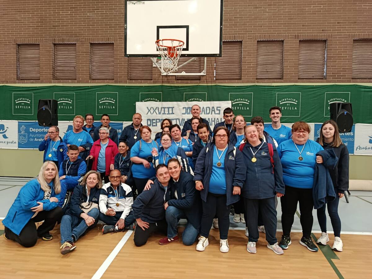 Alumnos del Taller Albatros participaron el fin de semana en las XXVIII Jornadas Deportivas para personas con diversidad funcional