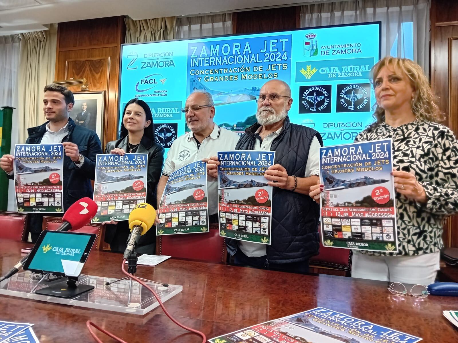 Presentación de la 2ª Concentración de Aeromodelismo “Zamora Jet Internacional 2024”