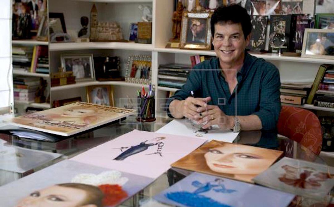 Ardón, en su estudio, en una imagen de archivo