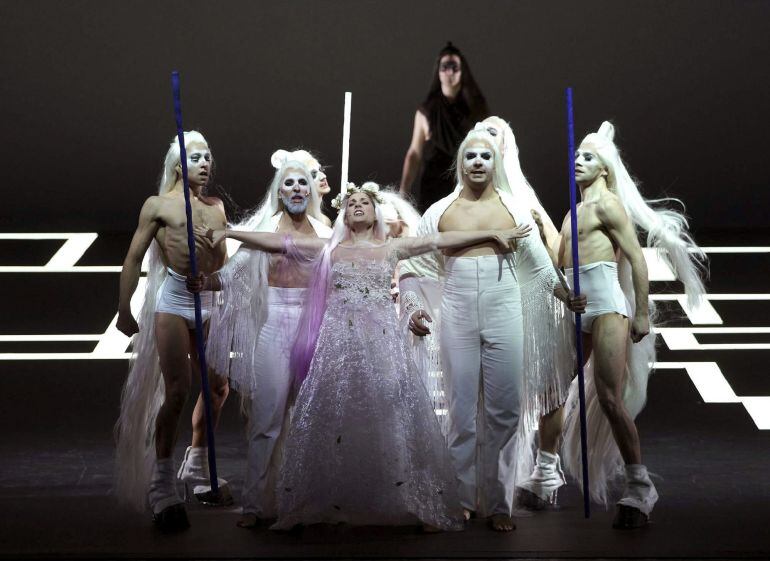 GRA248. MADRID, 22/02/2015.- Ensayo pregeneral de &quot;El Público&quot;, ópera de Mauricio Sotelo basada en la obra homónima de Federico García Lorca que se estrenará el próximo martes, 24 de febrero en el Teatro Real. EFE/Teatro Real/Javier del Real *SOLO USO EDI