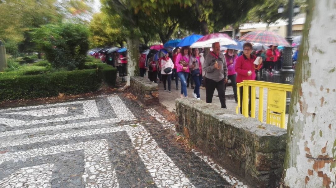 La Marcha Rosa marcada por el agua en este 2019