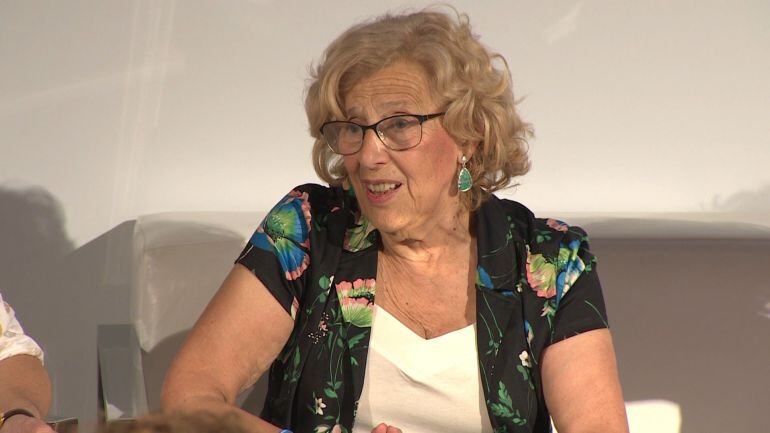 Carmena en el Día de los Refugiados organizado por Acnur