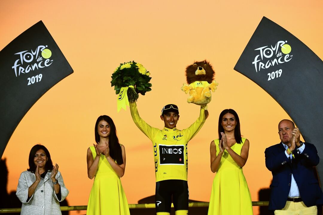 Egan Bernal, campeón del Tour de Francia 2019