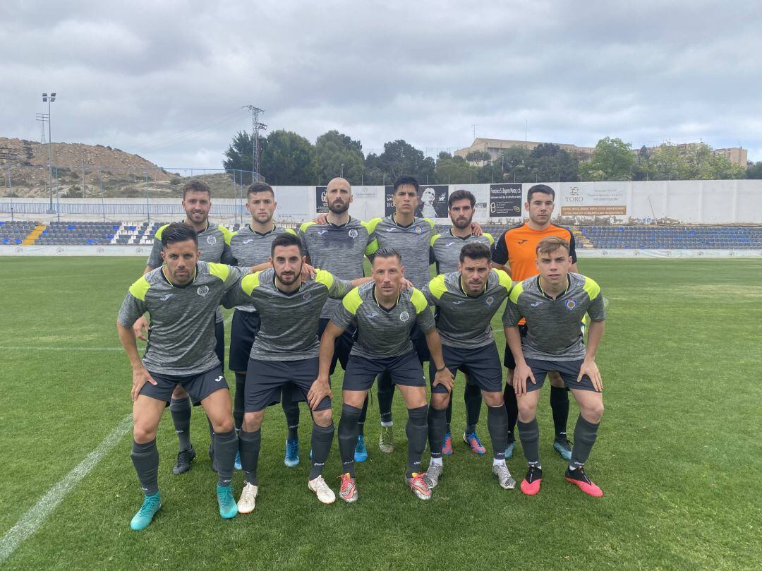 Once inicial del conjunto blanquiazul frente al CFI Alicante