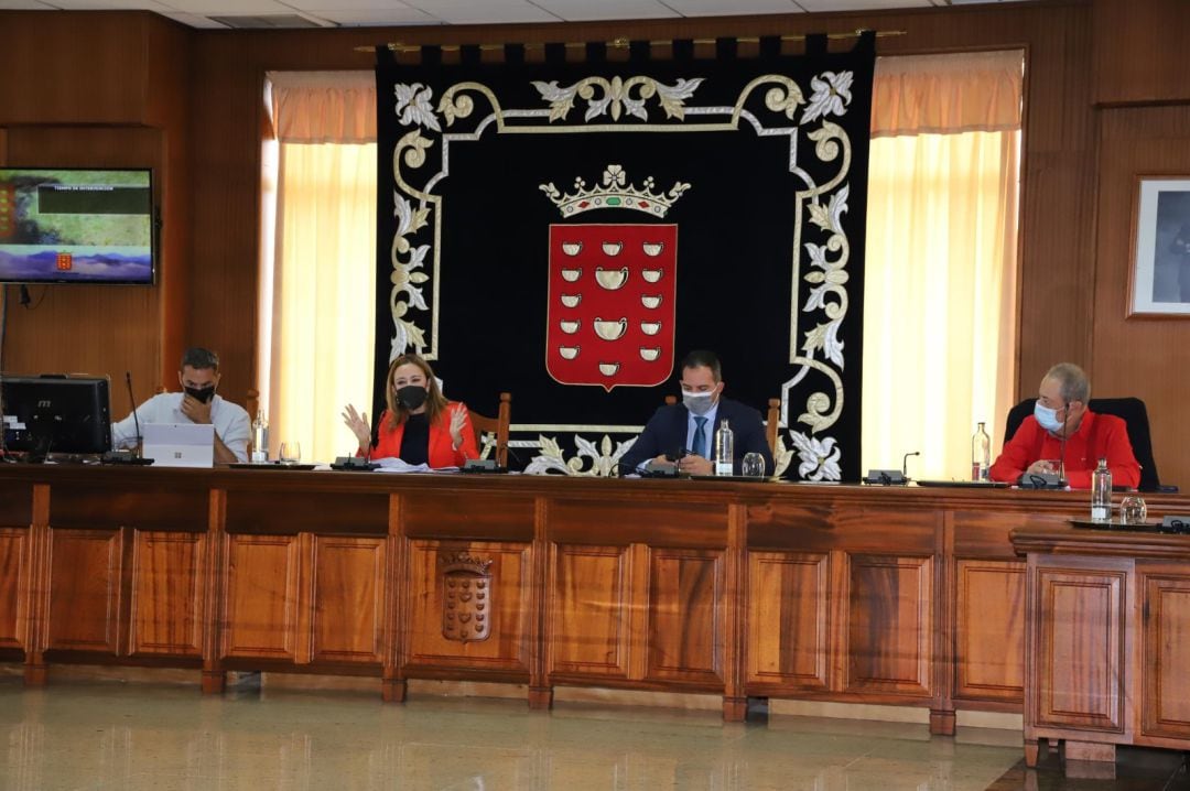 Pleno del Cabildo de Lanzarote celebrado el pasado viernes.