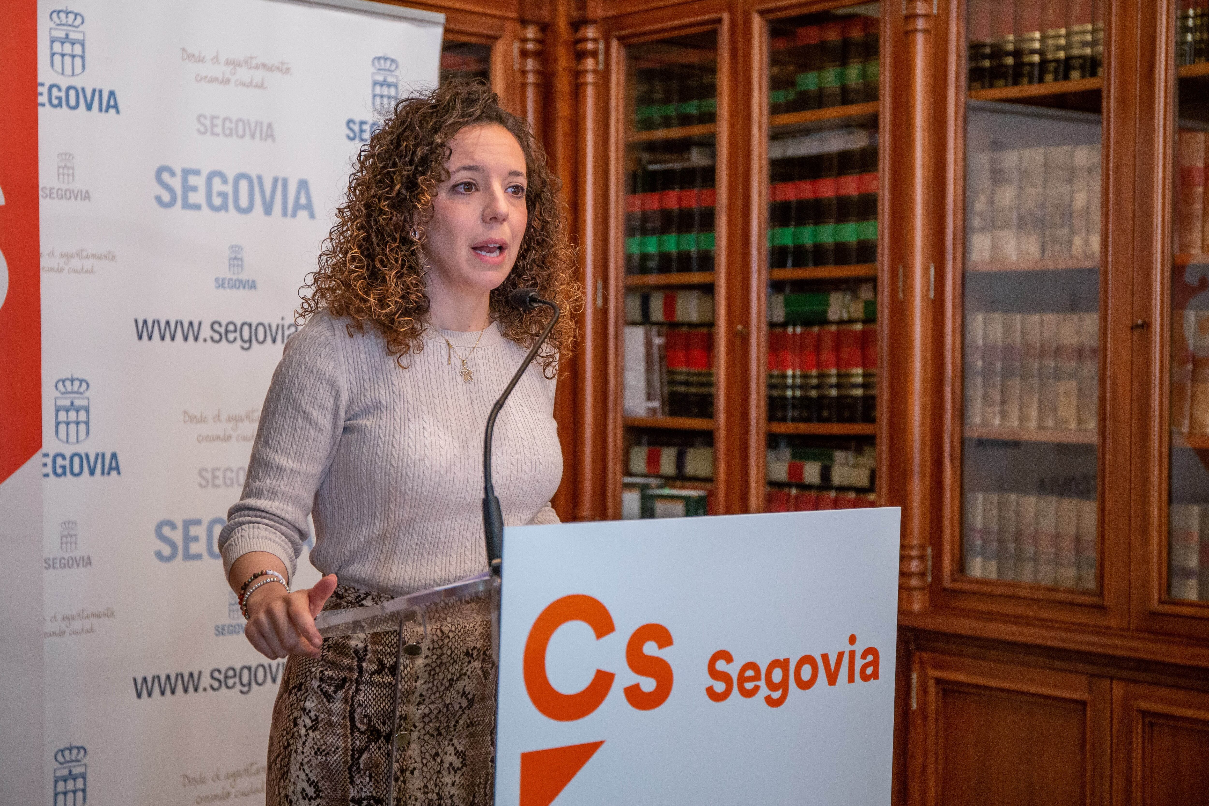 Noemí Otero, portavoz del grupo municipal de Ciudadanos