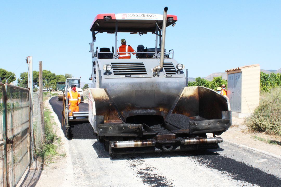 Caminos rurales en Novelda