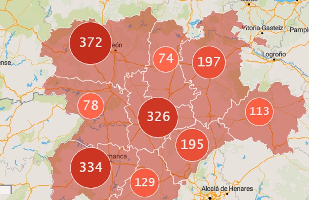 En las últimas 24 horas se han dado ocho nuevas altas hospitalarias con 70 enfermos en planta y seis en UCI