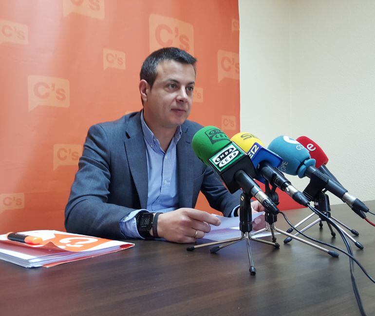 Juan Pablo Izquierdo, portavoz municipal de Ciudadanos.