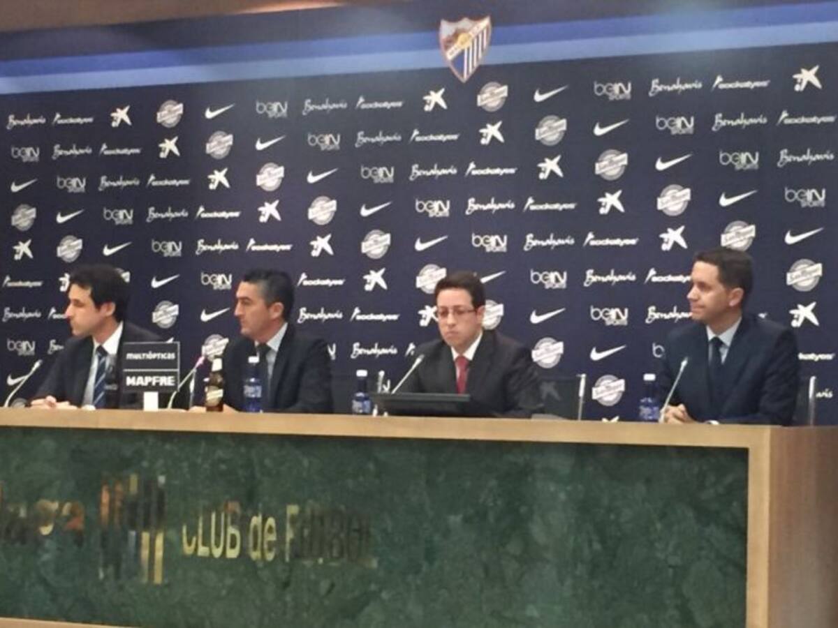 Rueda de prensa de Pedro González Segura sobre la nueva situación del Málaga