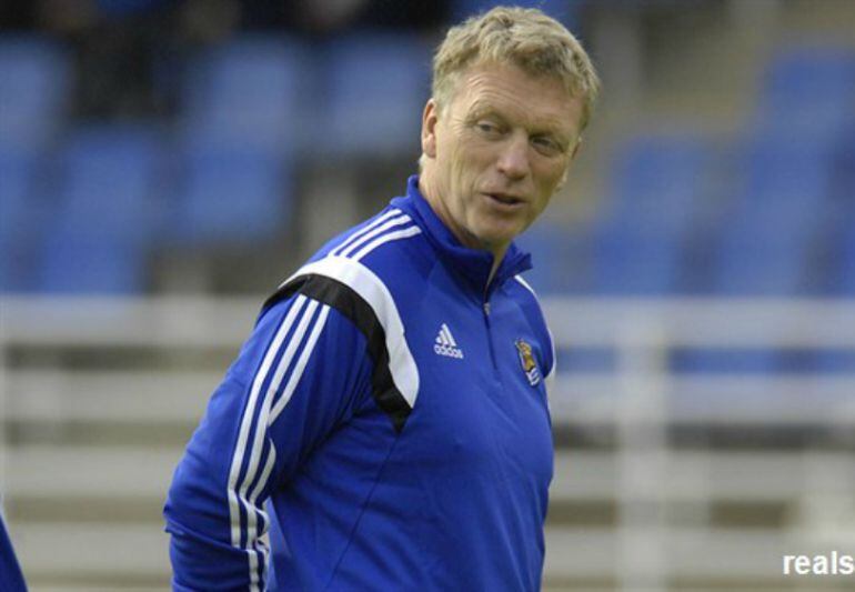 David Moyes dirige la última sesión antes del viaje a Villarreal