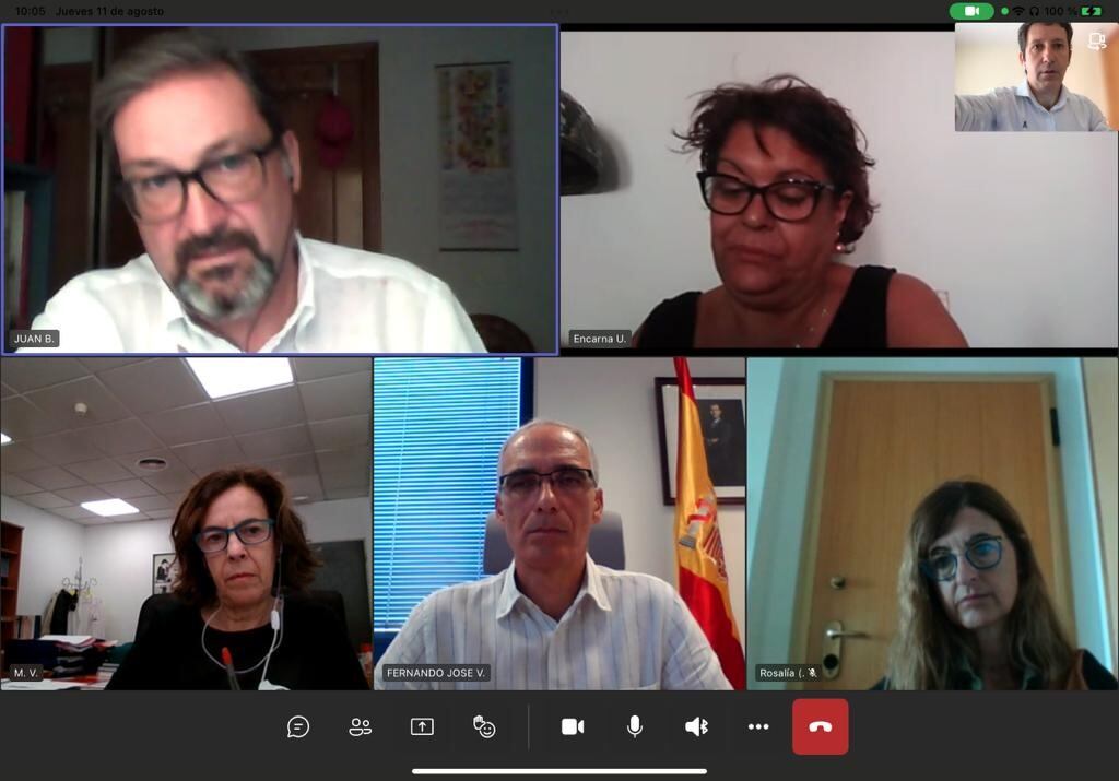 Reunión del grupo de trabajo del Consejo Asesor de Seguridad y Salud Laboral CARM