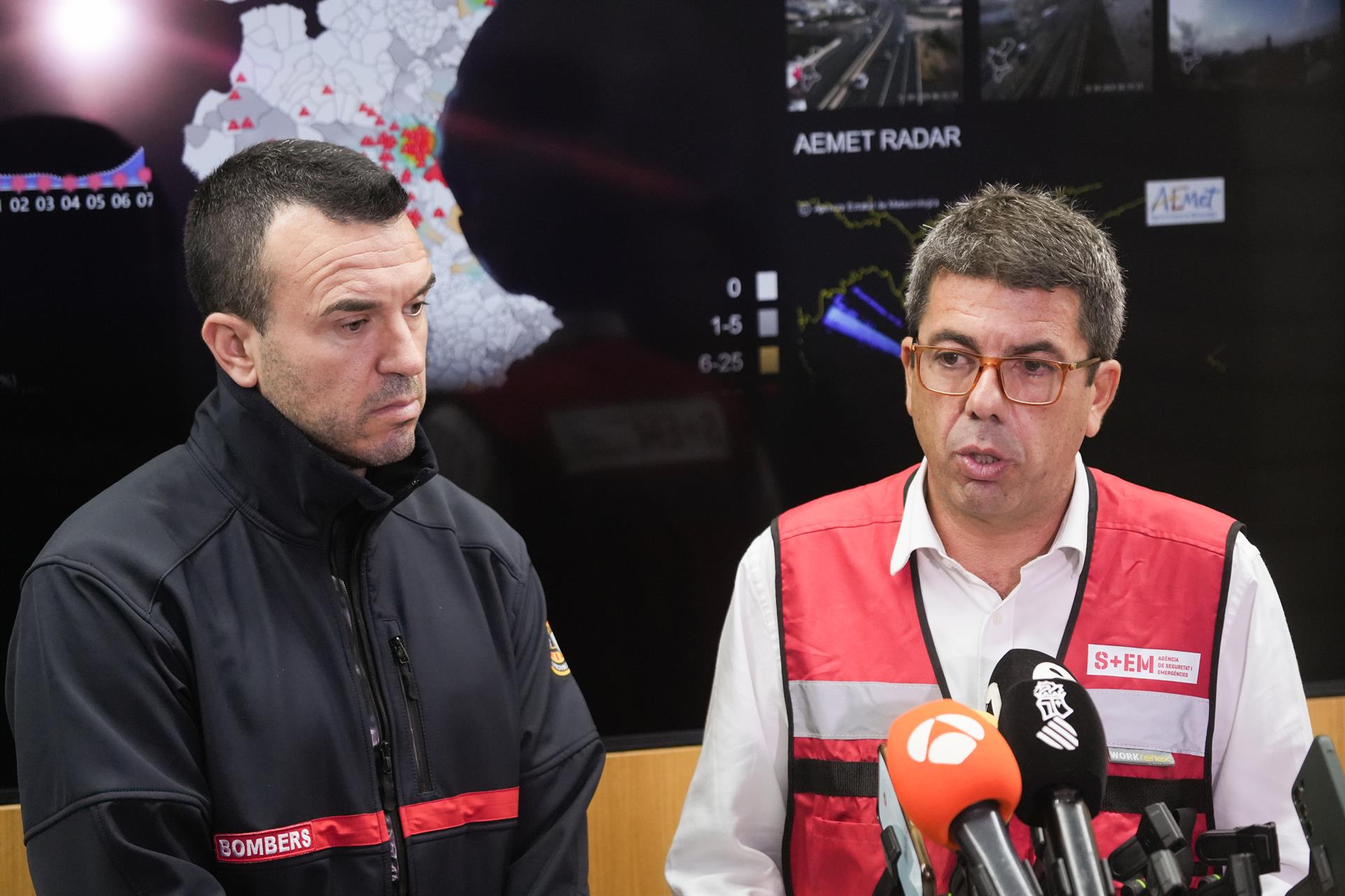 Carlos Mazón y Vicent Mompó en rueda de prensa