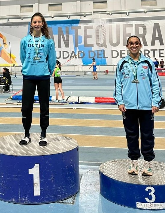 Clara Navarro y Noelia Vázquez, lograron medalla en el Campeonato de Andalucía