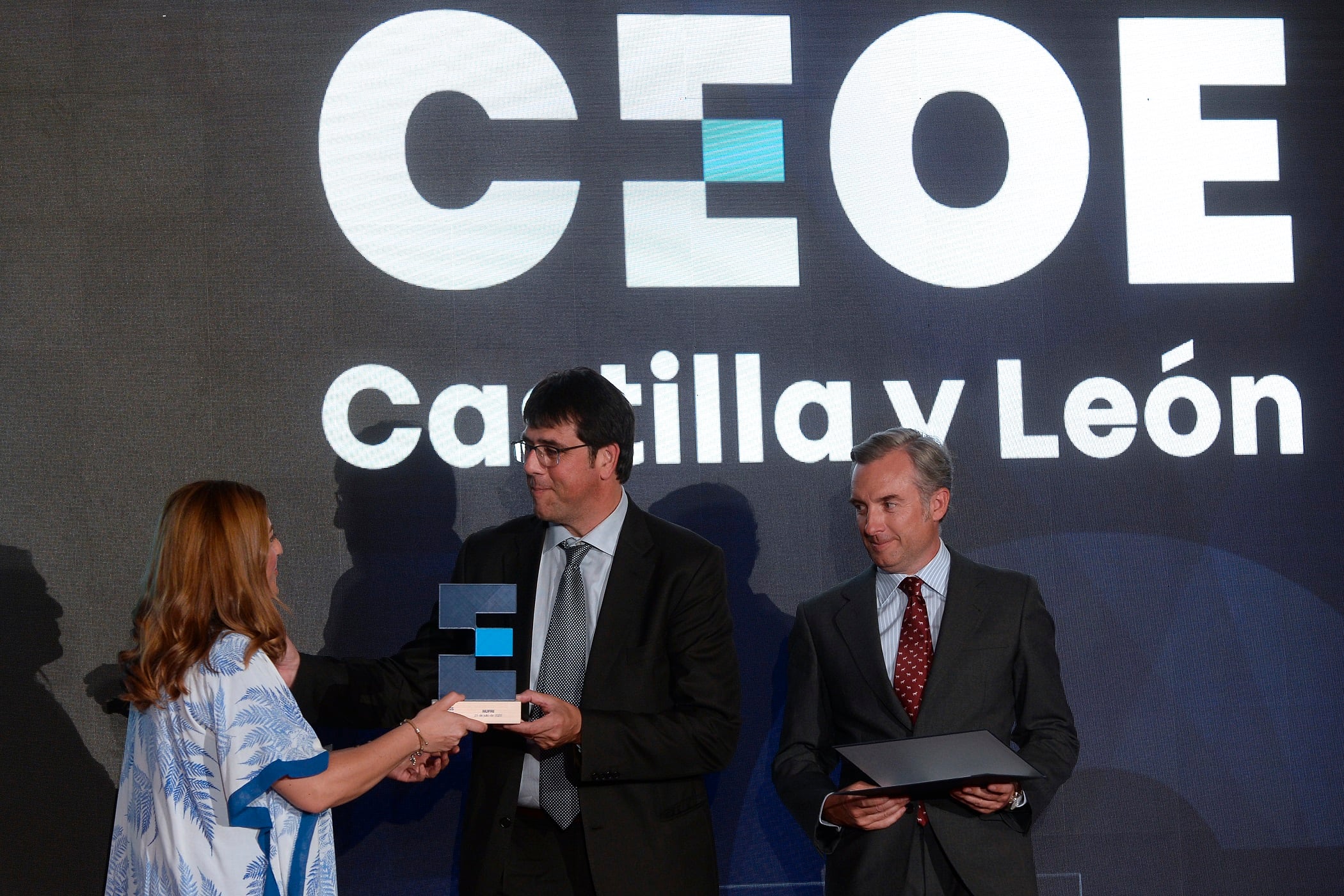 Nufri recibe el galardón en el transcurso de la gala de entrega de reconocimientos empresariales de CEOE Castilla y León.