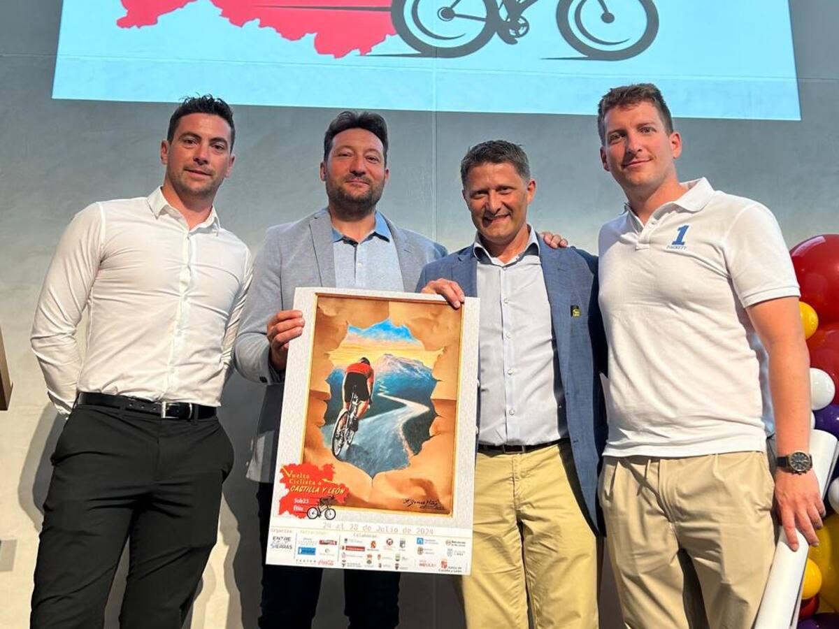 La Diputación colabora con el Club Deportivo Entresierras en la etapa reina de la Vuelta Ciclista a Castilla y León sub23