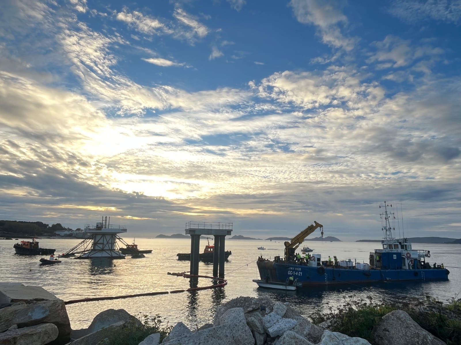 Traslado visor de Peiraos no Solpor.