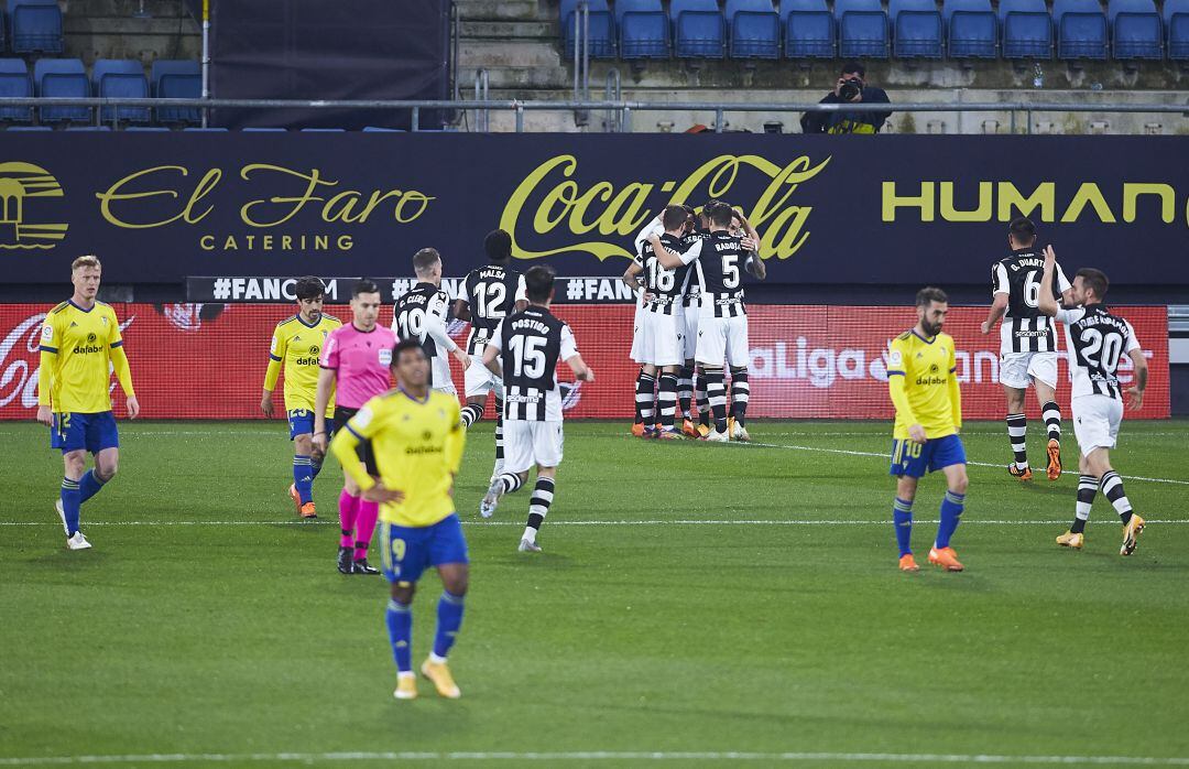 Imagen del último partido disputado entre ambos equipos en la &#039;Tacita de Plata&#039;