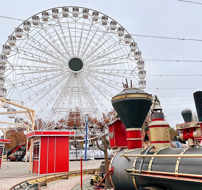 La Feria de Navidad en el recinto ferial de Leganés en 2023