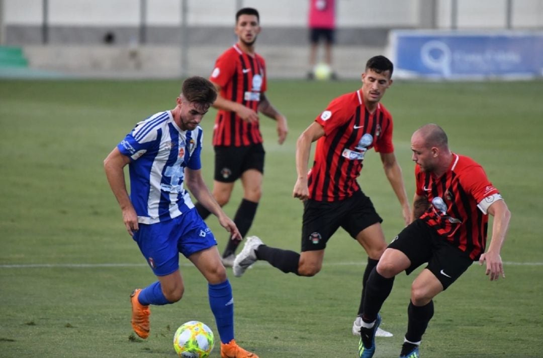 Fotografía correspondiente al encuentro entre Lorca Deportiva y Atlético Pulpileño