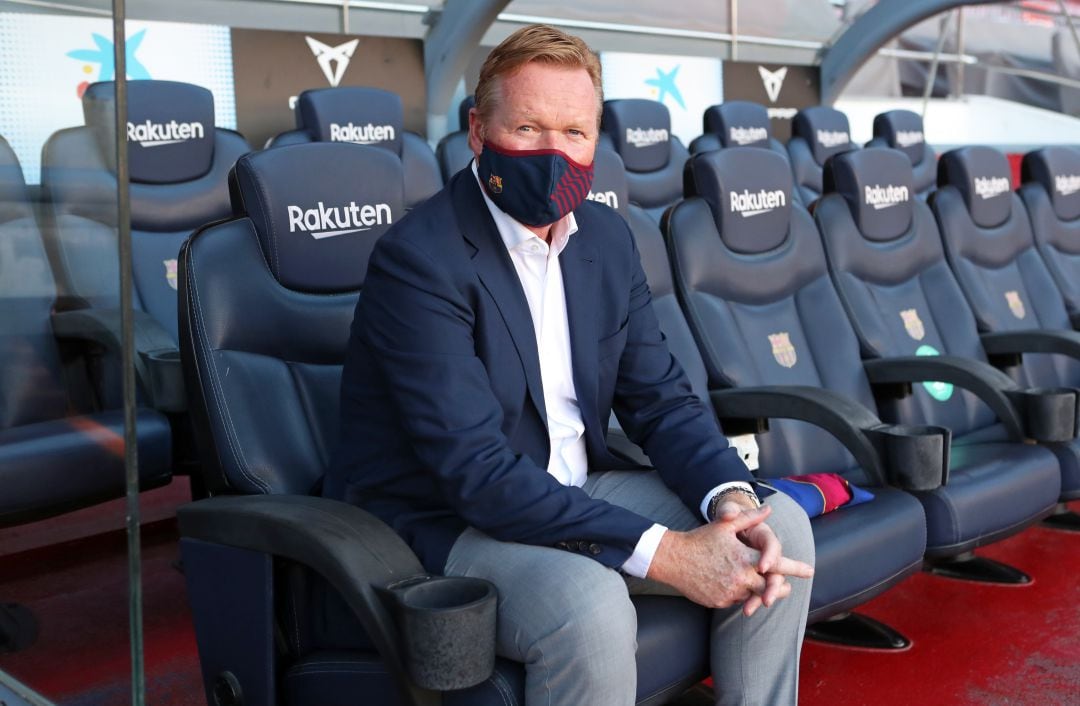 Koeman, entrenador del Barcelona 