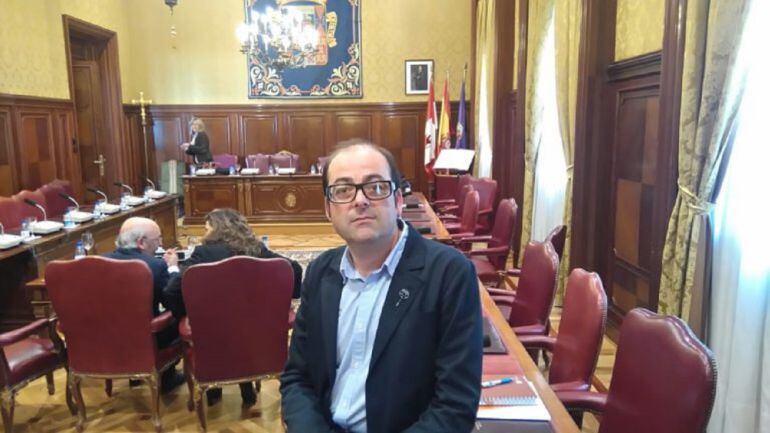 Juan Cruz Vidal es el portavoz de Ciudadanos en la Diputación de Palencia