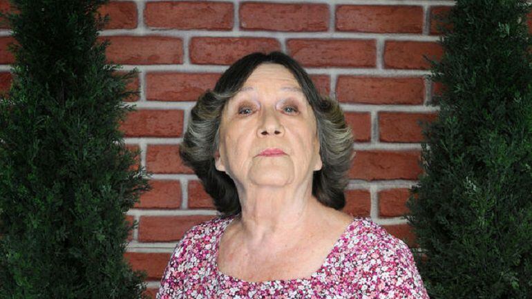 Amparo Valle en su papel de Justi, vecina de Montepinar en la serie de televisión "La que se avecina"