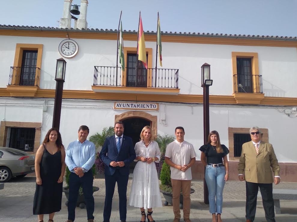 Visitas intitucionales a la Sierra de la Presidenta de la Diputación