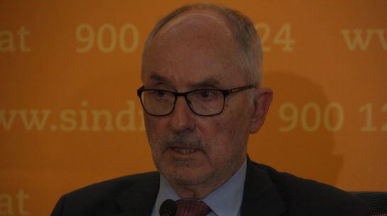 Rafael Ribó és el Síndic de Greuges.