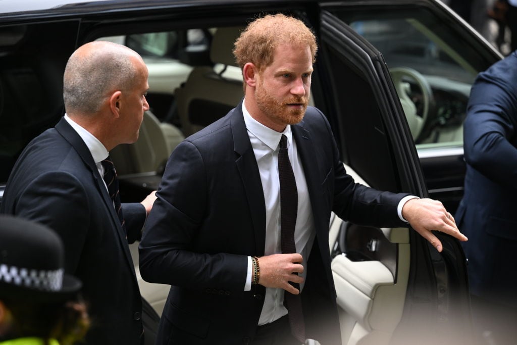 El príncipe Harry llega al Tribunal Superior de Londres para testificar en su demanda contra el &#039;Daily Mirror&#039;