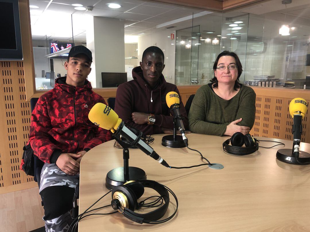 En Bousselham, l'Ebrima i l'Anna Font