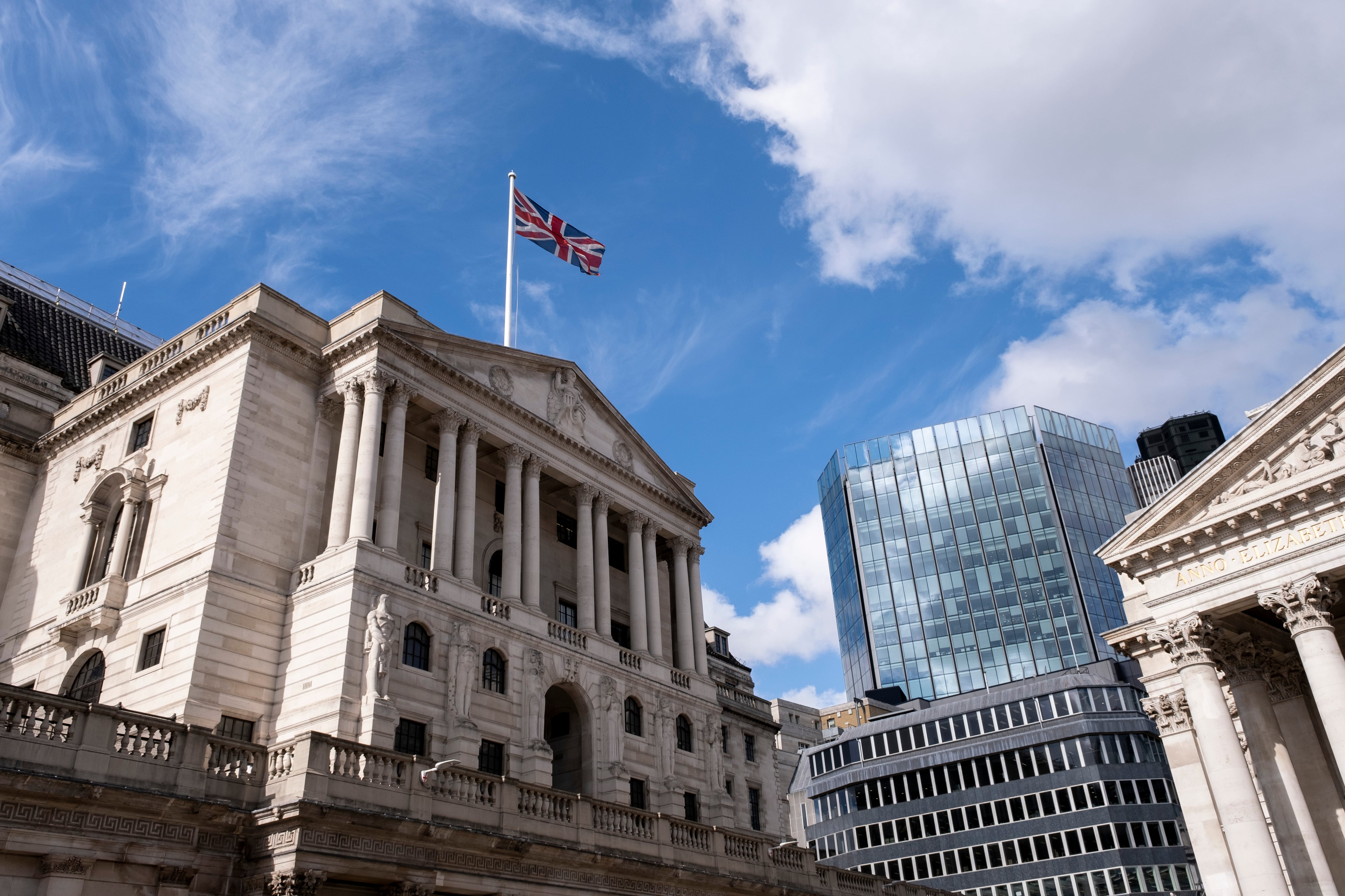 Sede del Banco de Inglaterra en Londres.