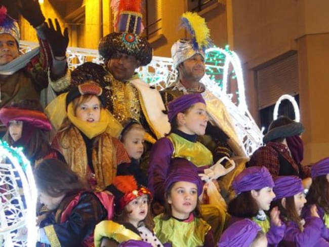 Imagen de la cabalgata de Reyes Magos de Cuenca de años anteriores.