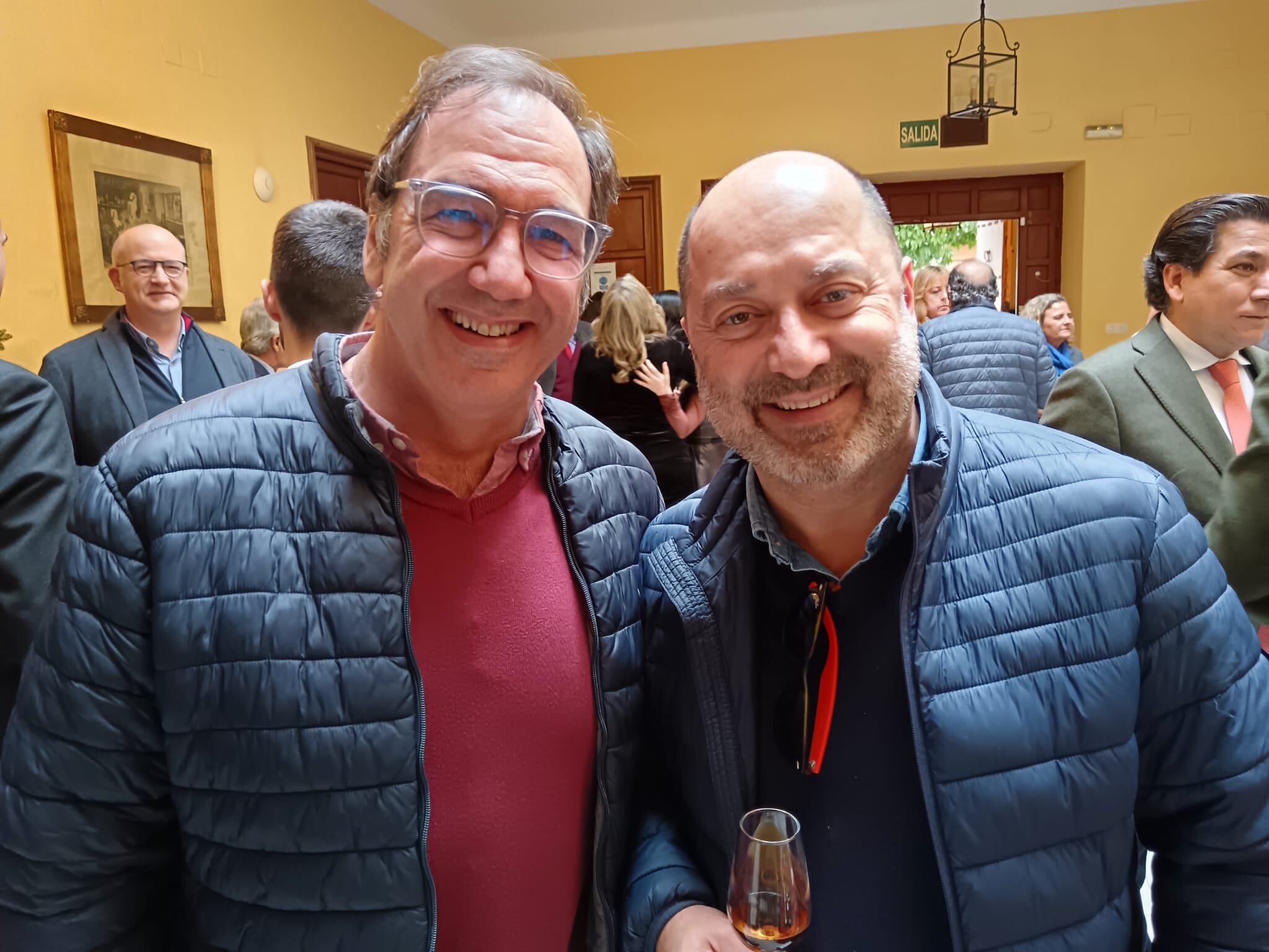 Colaboradores de Radio Jerez durante el Especial Navidad