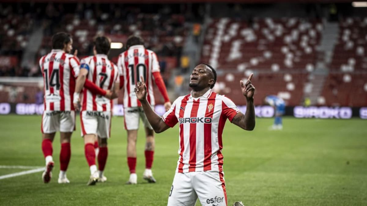 El Sporting pierde el último tren en una noche amarga en El Molinón