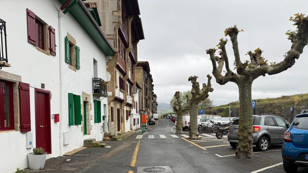 Cambios en el aparcamiento de Alde Zaharra en Hondarribia