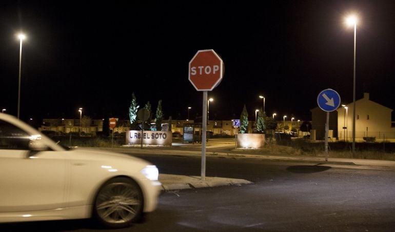 Cruce en el que se produjo el accidente con dos fallecidos